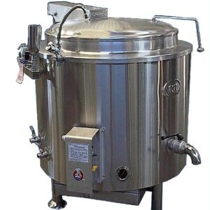 Marmita a Gas Baño María Vapor Autogenerado 500 litros