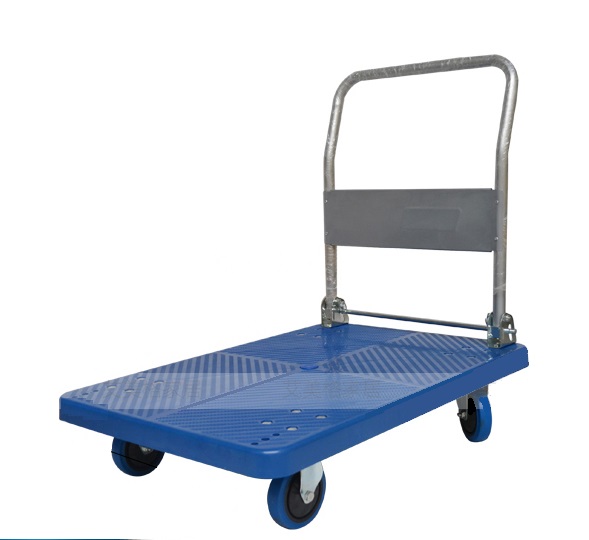 Carro Plataforma de PVC Azul