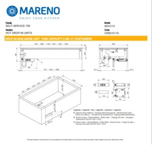 baño maría dropin eléctrico 3 depósitos