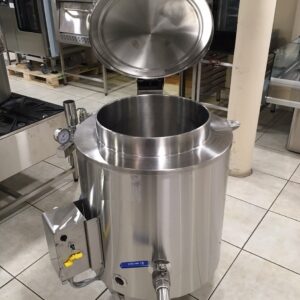 Marmita a Gas Baño María Vapor Autogenerado 80 litros